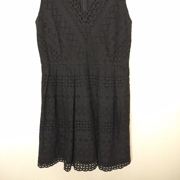 Ann Taylor LOFT Eyelet Embroidered Dress - Picture 3 of 8
